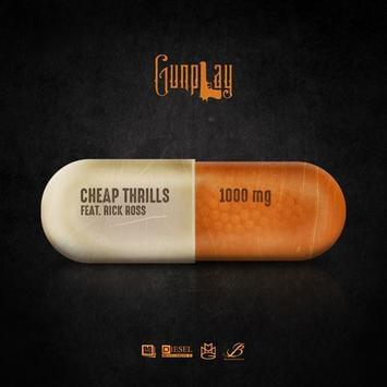 Album cover art for "Cheap Thrills" by Gunplay & Rick Ross
