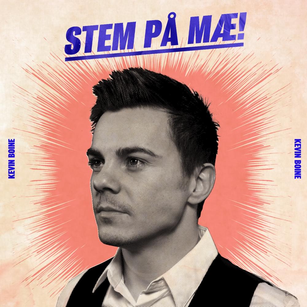 Album cover art for "Stem på mæ" by Kevin Boine