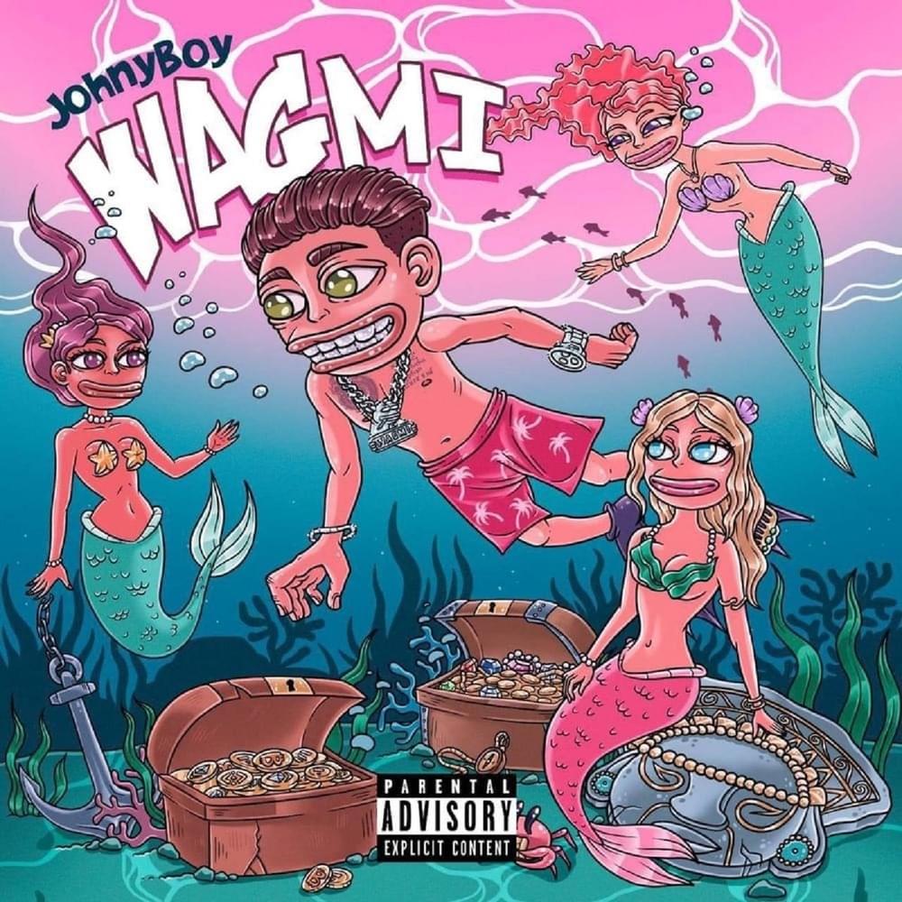 Album cover art for "WAGMI" by Johnyboy
