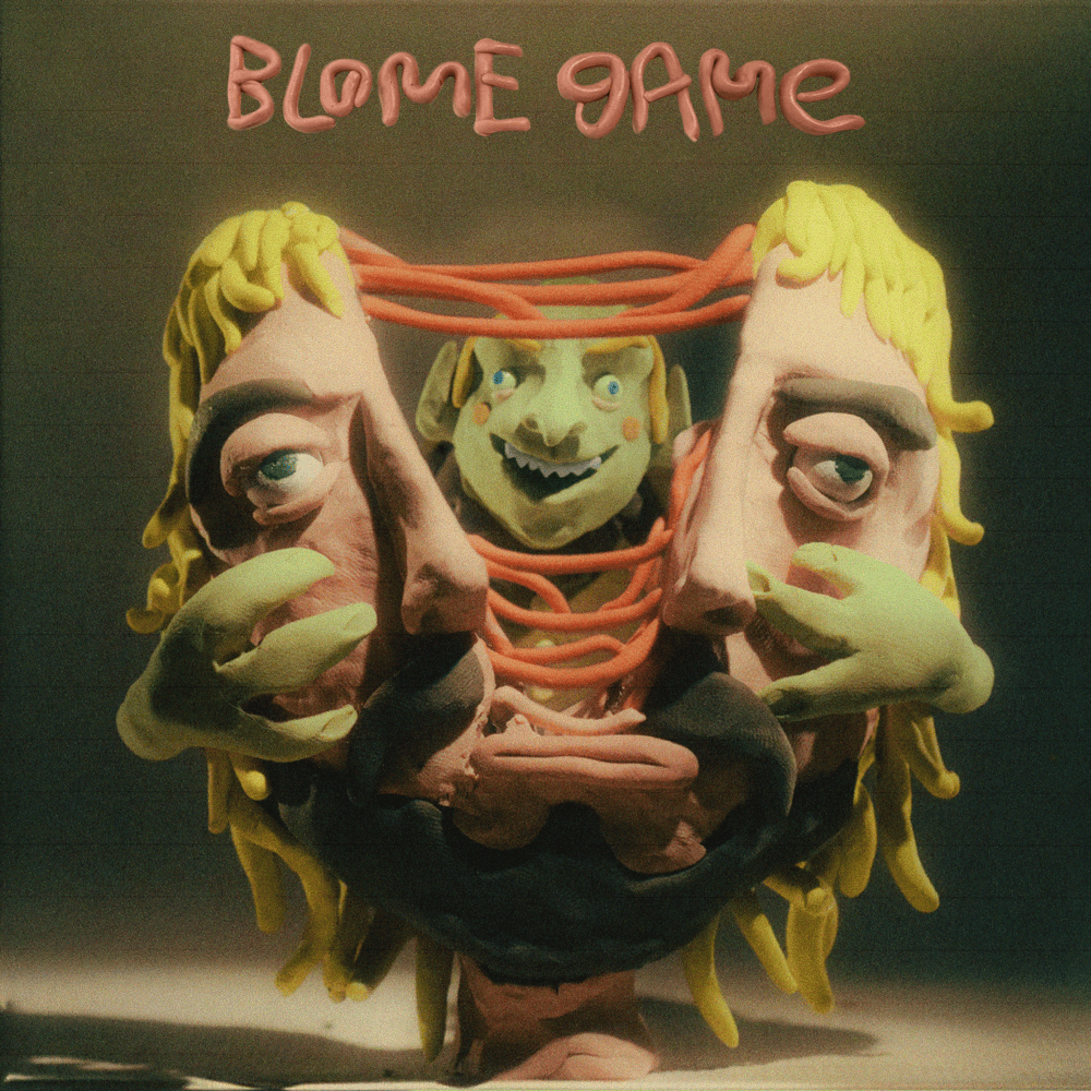 Album cover art for "BLAME GAME" by Pouya