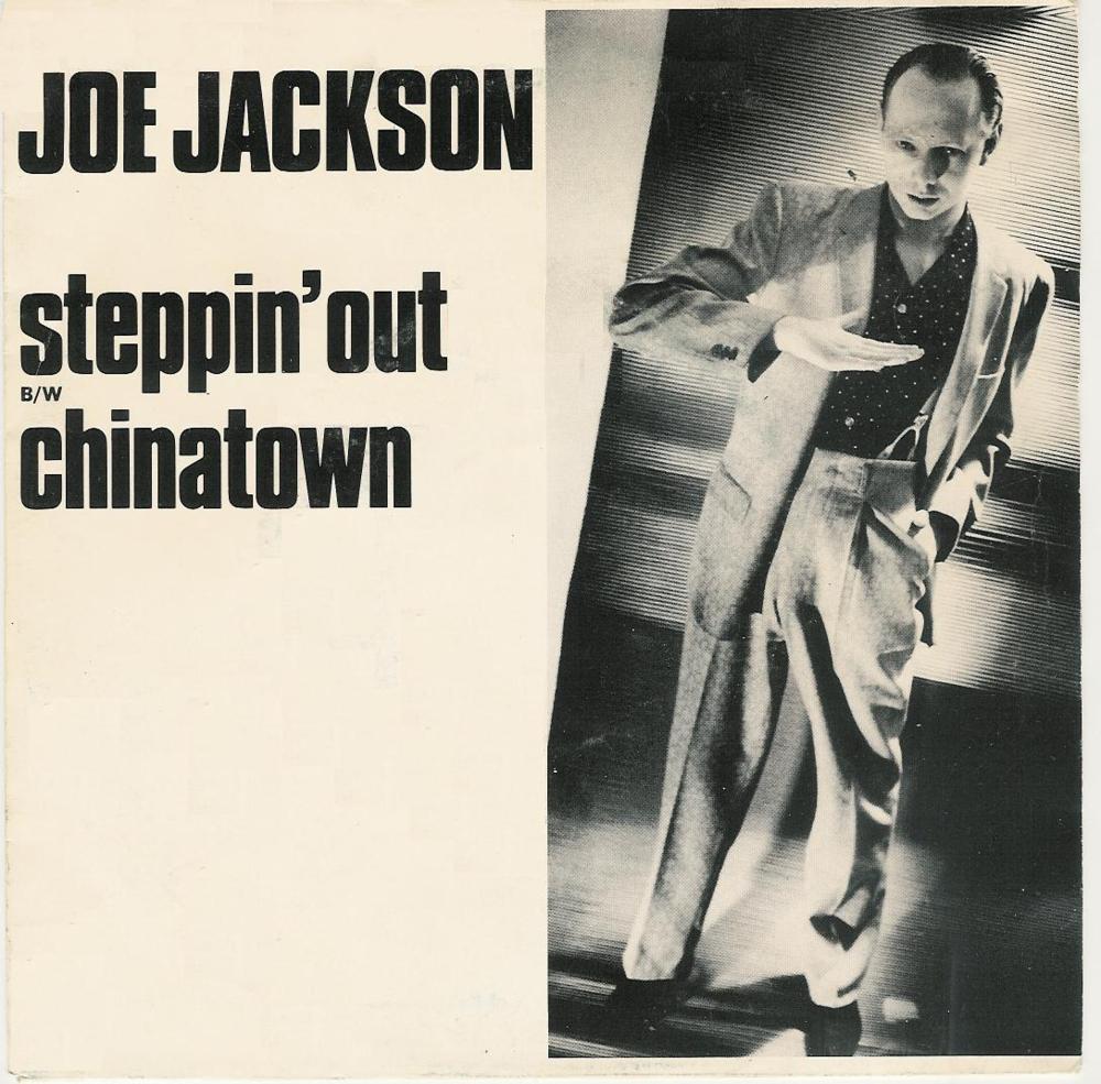 Album cover art for "Steppin’ Out" by Joe Jackson