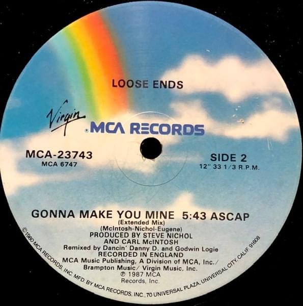 Album cover art for "Gonna Make You Mine" by Loose Ends