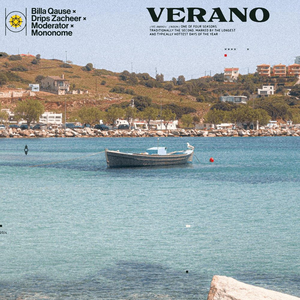 Album cover art for "Verano" by Moderator & Mononome