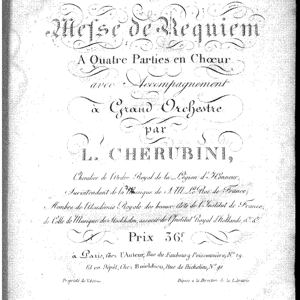 Sanctus by Luigi Cherubini