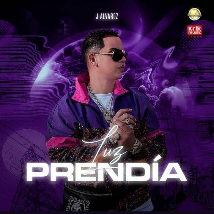 Album cover art for "Luz Prendía" by J Álvarez