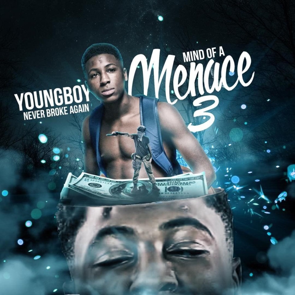 Album cover art for "Murder (Remix)" by YoungBoy Never Broke Again & 21 Savage