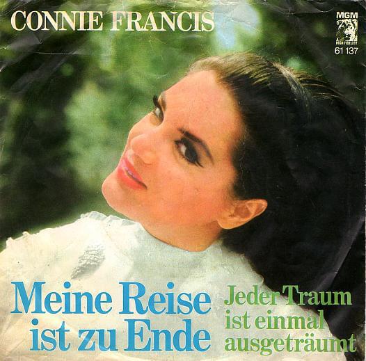 Album cover art for "Meine Reise Ist Zu Ende" by Connie Francis