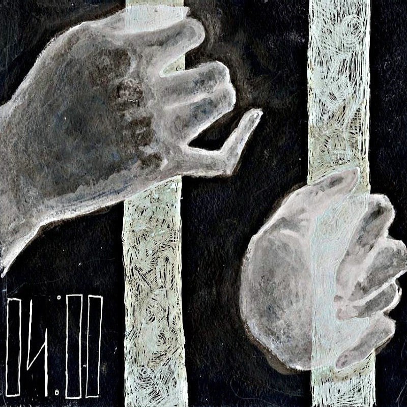 Album cover art for "04:00. Узниками (Prisoners)" by Walkie & Hasan BM