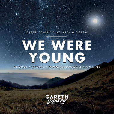 Album cover art for "We Were Young" by Gareth Emery & Alex & Sierra