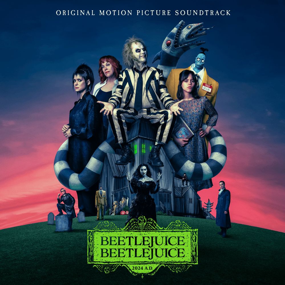 Album cover art for "Main Title Theme (from Beetlejuice Beetlejuice)" by Danny Elfman