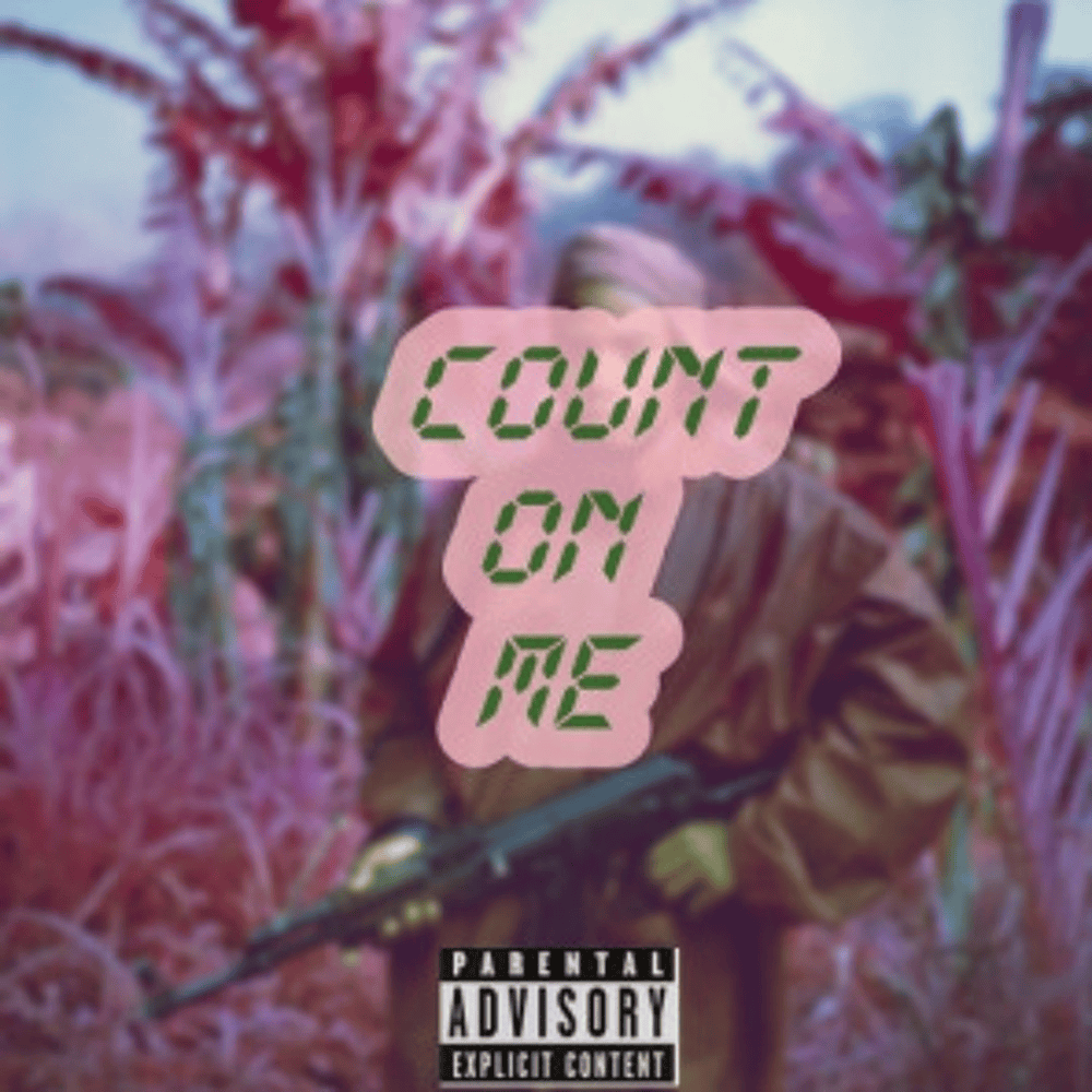Album cover art for "Count On Me" by LUCKI