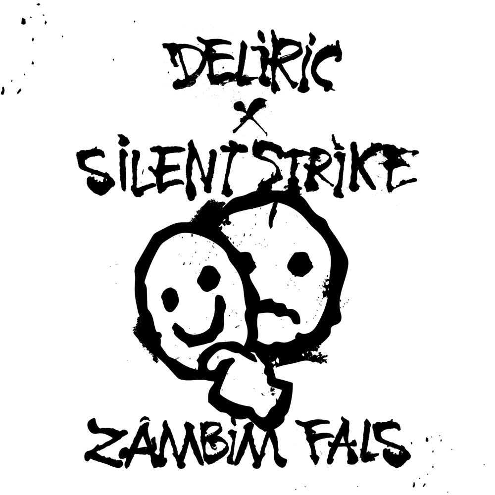 Album cover art for "Z�mbim fals" by Deliric