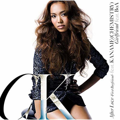 Album cover art for "Girlfriend" by Crystal Kay & BoA (보아)