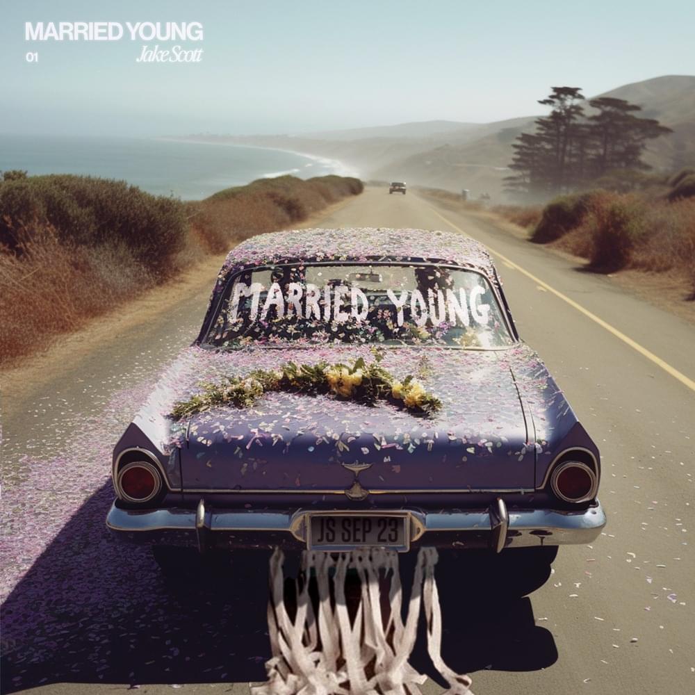 Album cover art for "Married Young" by Jake Scott