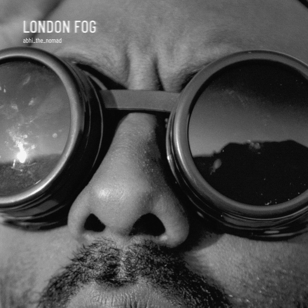 Album cover art for "London Fog" by Abhi the Nomad