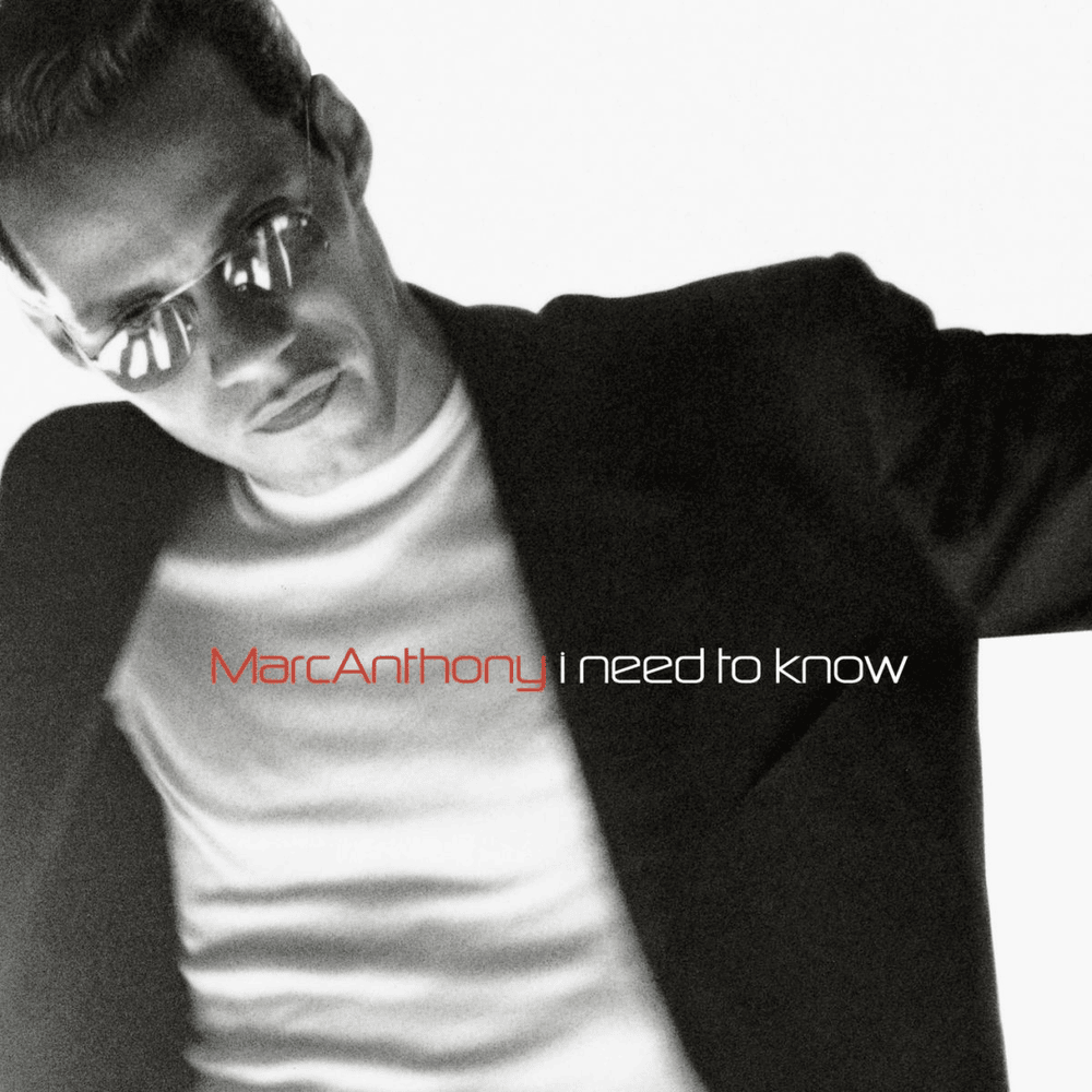 Album cover art for "I Need to Know" by Marc Anthony