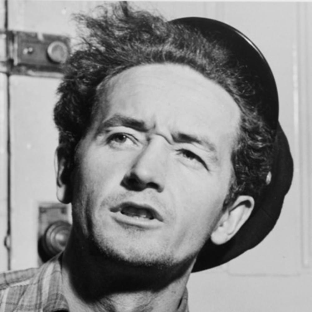 Photo of Woody Guthrie