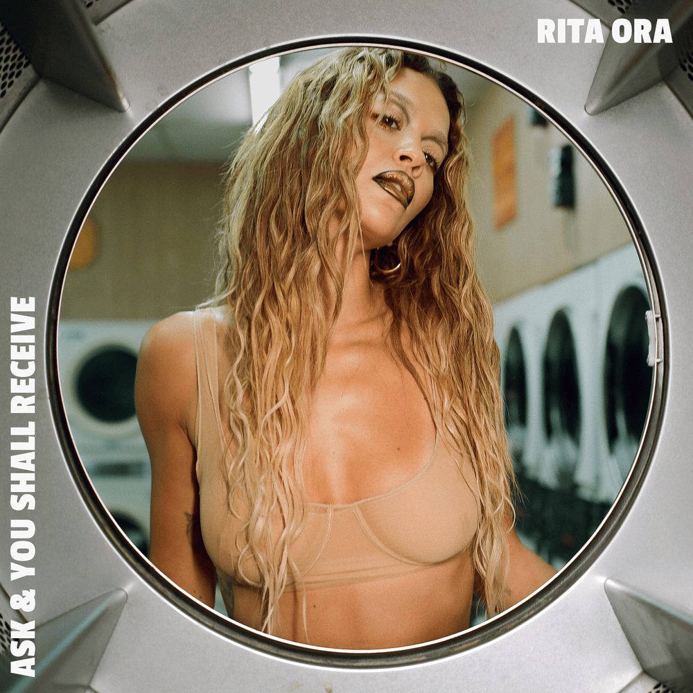 Album cover art for "Ask & You Shall Receive" by Rita Ora