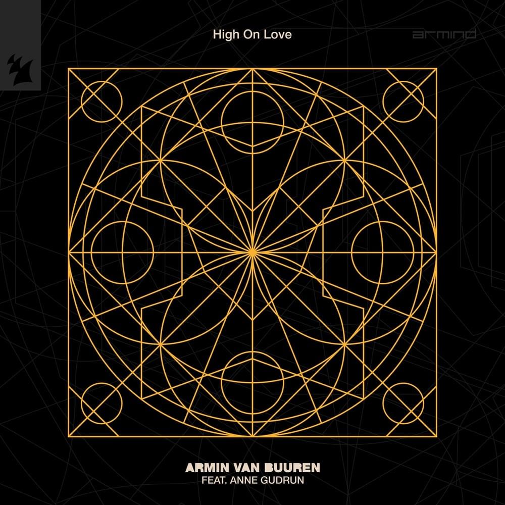 Album cover art for "High On Love" by Armin van Buuren & Anne Gudrun