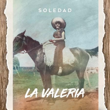 Album cover art for "La Valeria" by Soledad