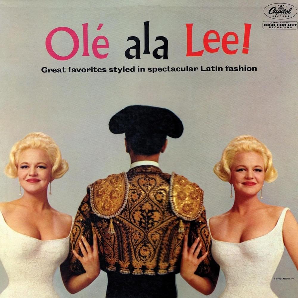 Album cover art for "You Stepped Out of a Dream" by Peggy Lee