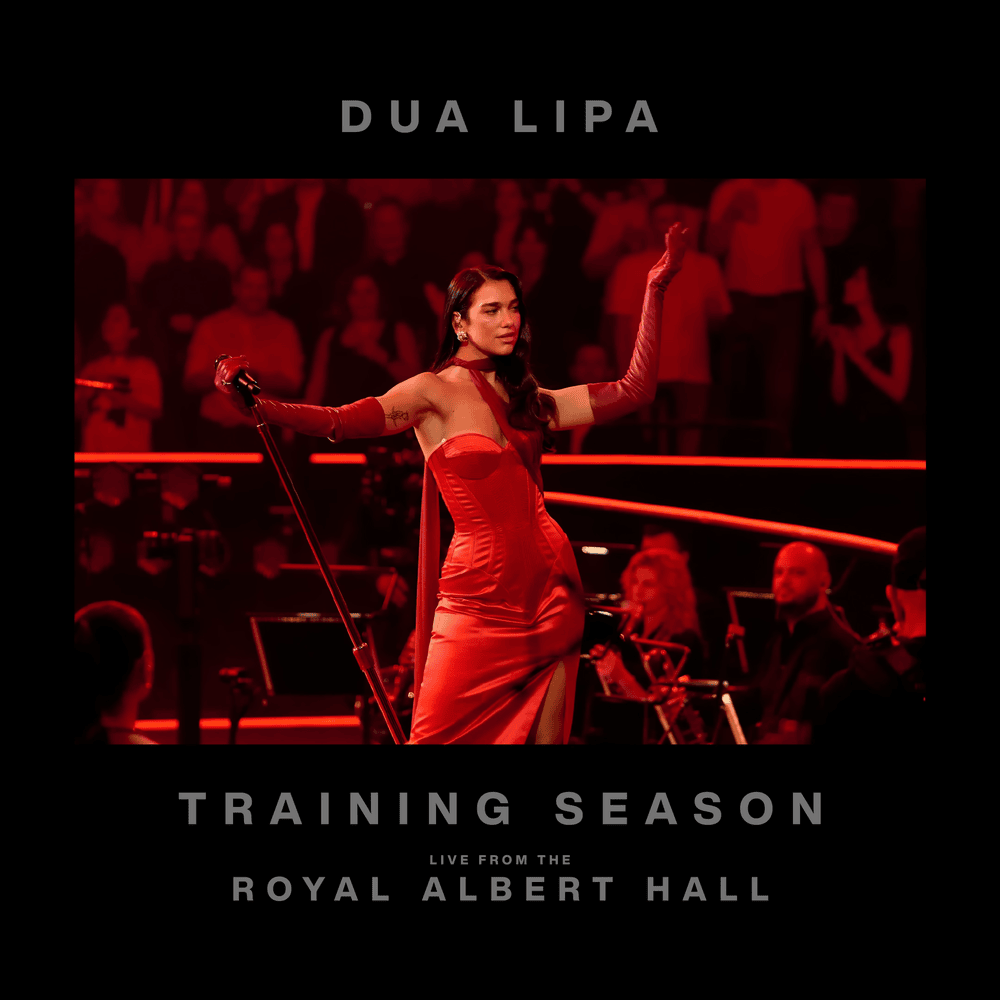 Album cover art for "Training Season (Live from the Royal Albert Hall)" by Dua Lipa