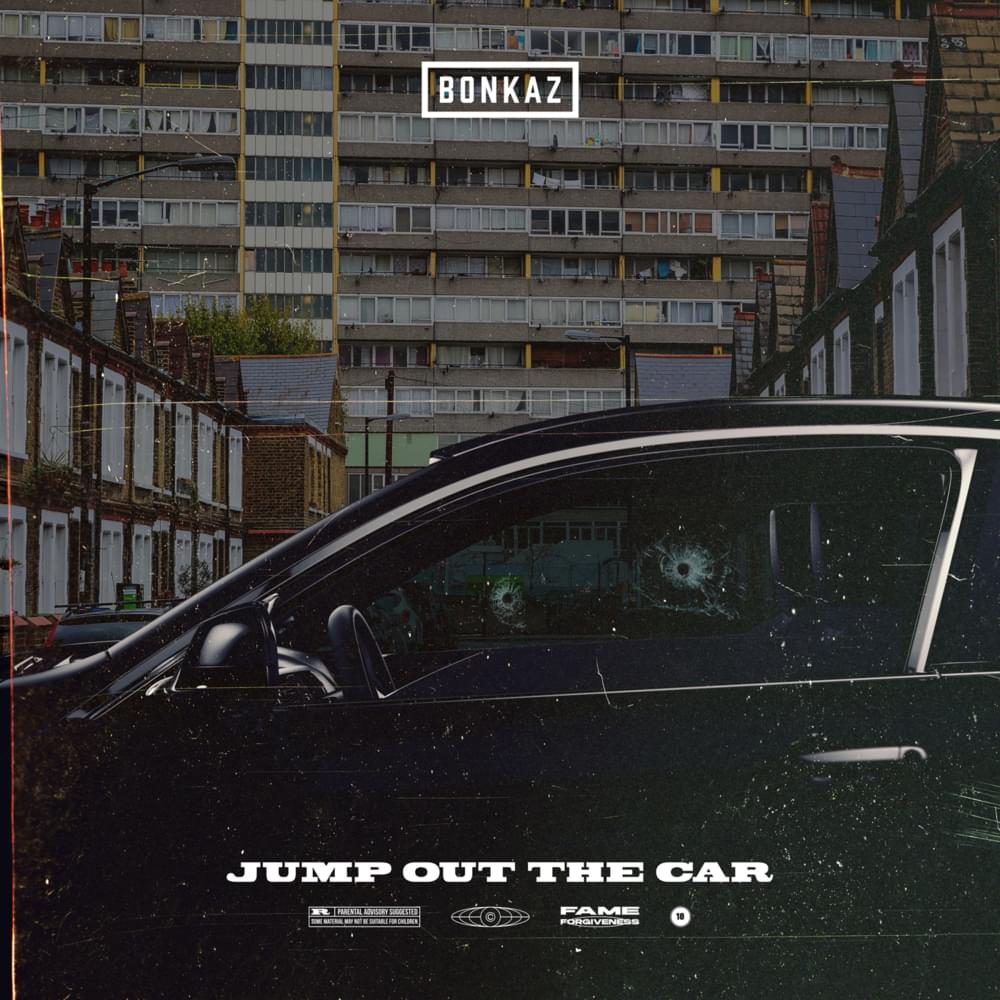 Album cover art for "Jump Out the Car" by Bonkaz