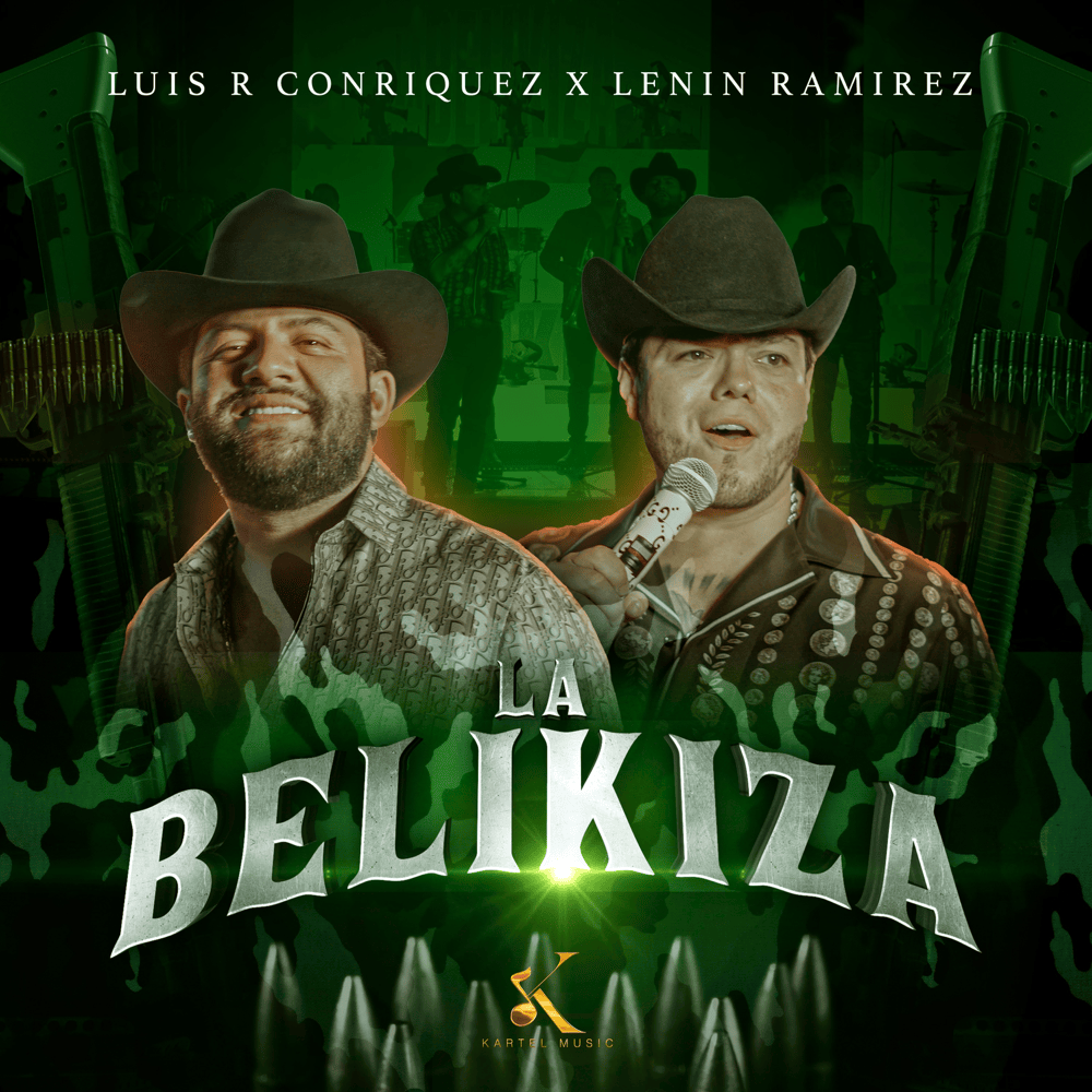 Album cover art for "La Belikiza" by Luis R Conriquez