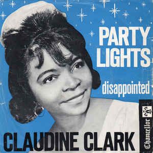 Album cover art for "Party Lights" by Claudine Clark