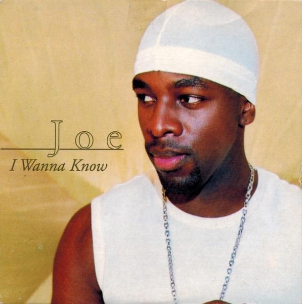 Album cover art for "I Wanna Know (The Roni Remix)" by Joe