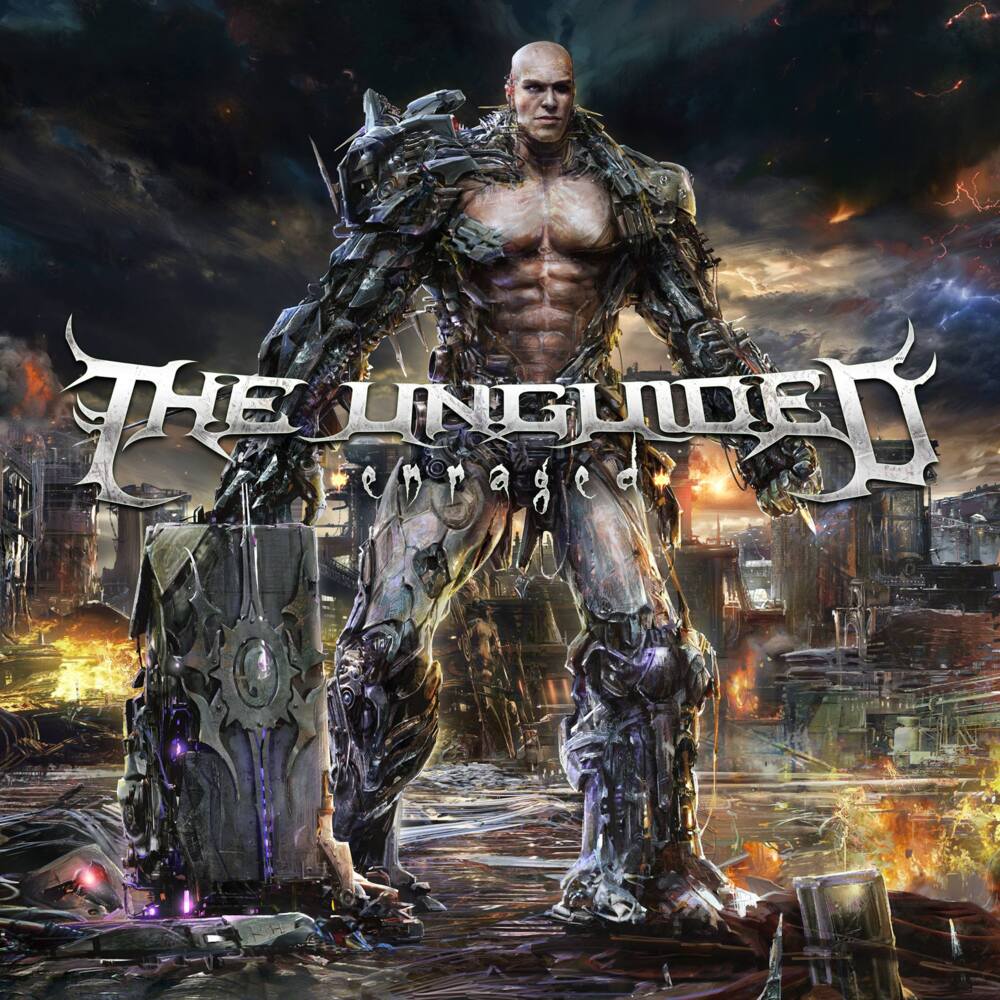 Album cover art for "Enraged" by The Unguided