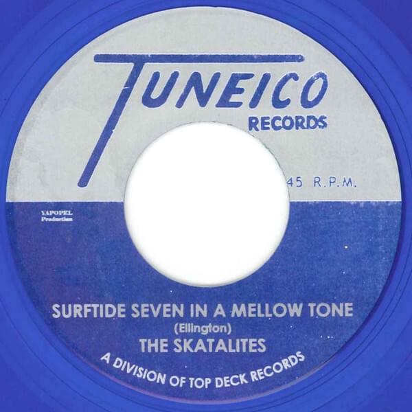 Album cover art for "Surftide Seven" by The Skatalites
