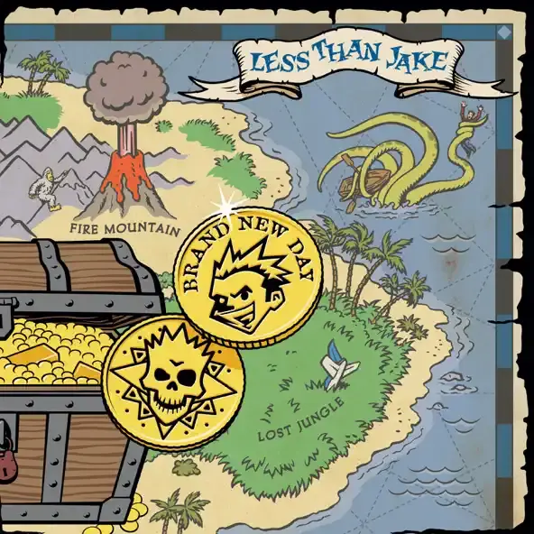 Album cover art for "Brand New Day" by Less Than Jake