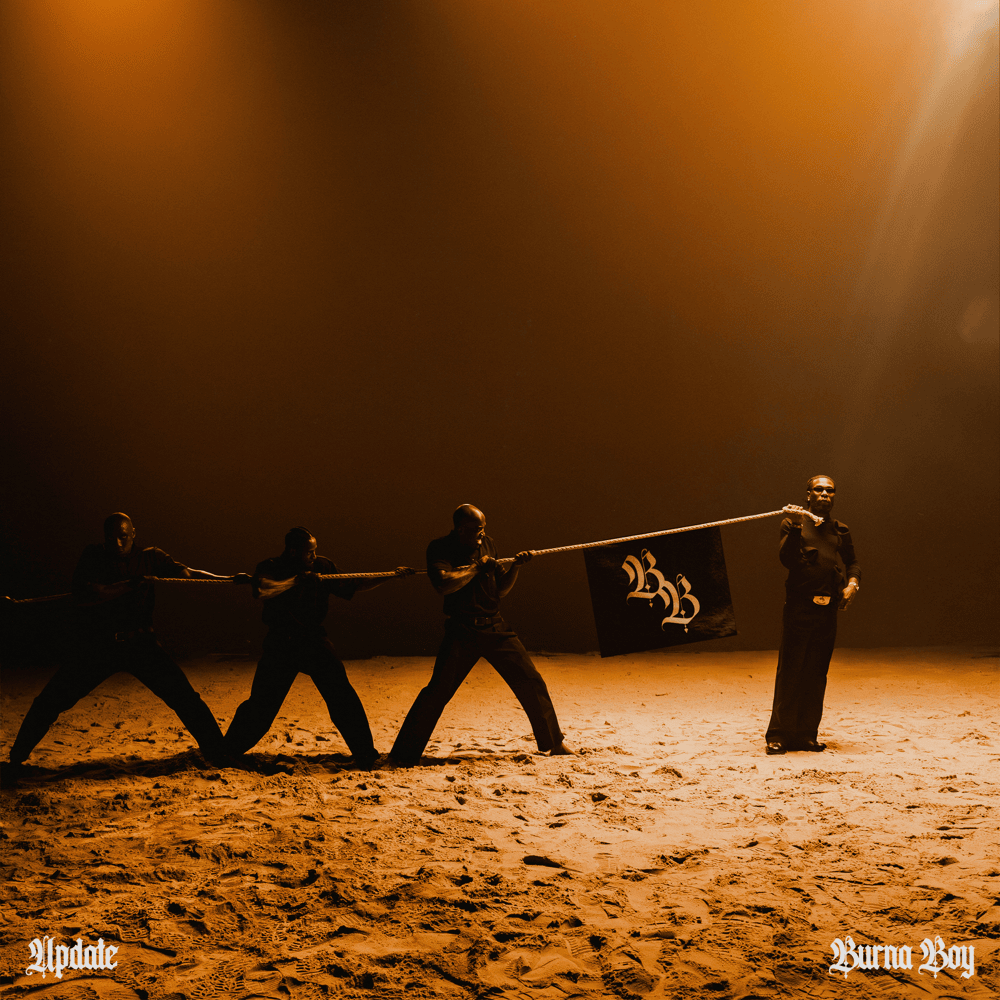Album cover art for "Update" by Burna Boy