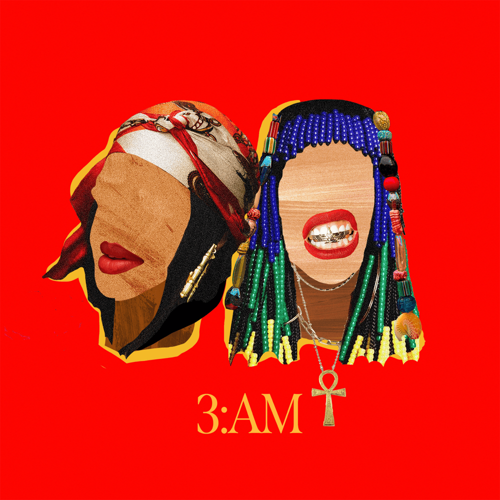 Album cover art for "3:AM" by Rapsody & Erykah Badu