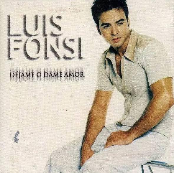 Album cover art for "Déjame O Dame Amor" by Luis Fonsi