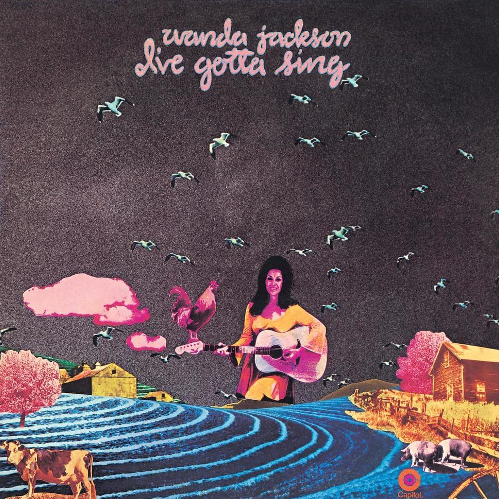 Album cover art for "Hello Darlin’" by Wanda Jackson