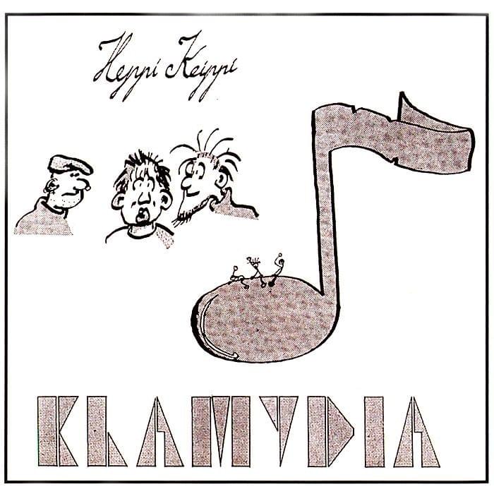 Album cover art for "Viikko pieleen" by Klamydia