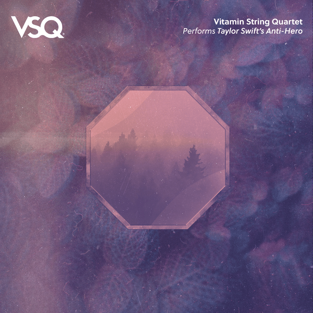 Album cover art for "Anti-Hero" by Vitamin String Quartet