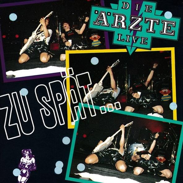 Cover image for Zu spät... (Live) [Single]