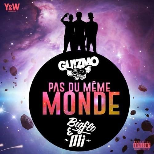 Album cover art for "Pas du même monde" by Guizmo & Bigflo & Oli