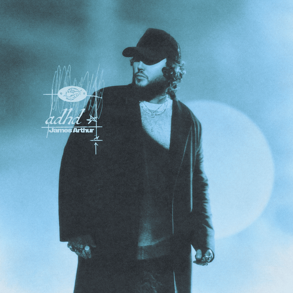Album cover art for "ADHD" by James Arthur