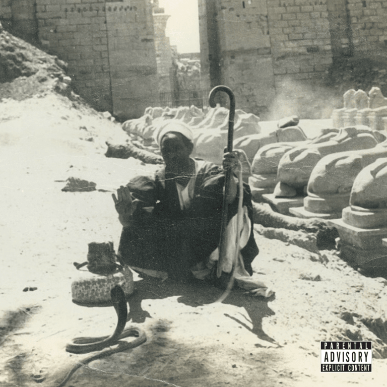 Album cover art for "Faith Healer" by Vinnie Paz