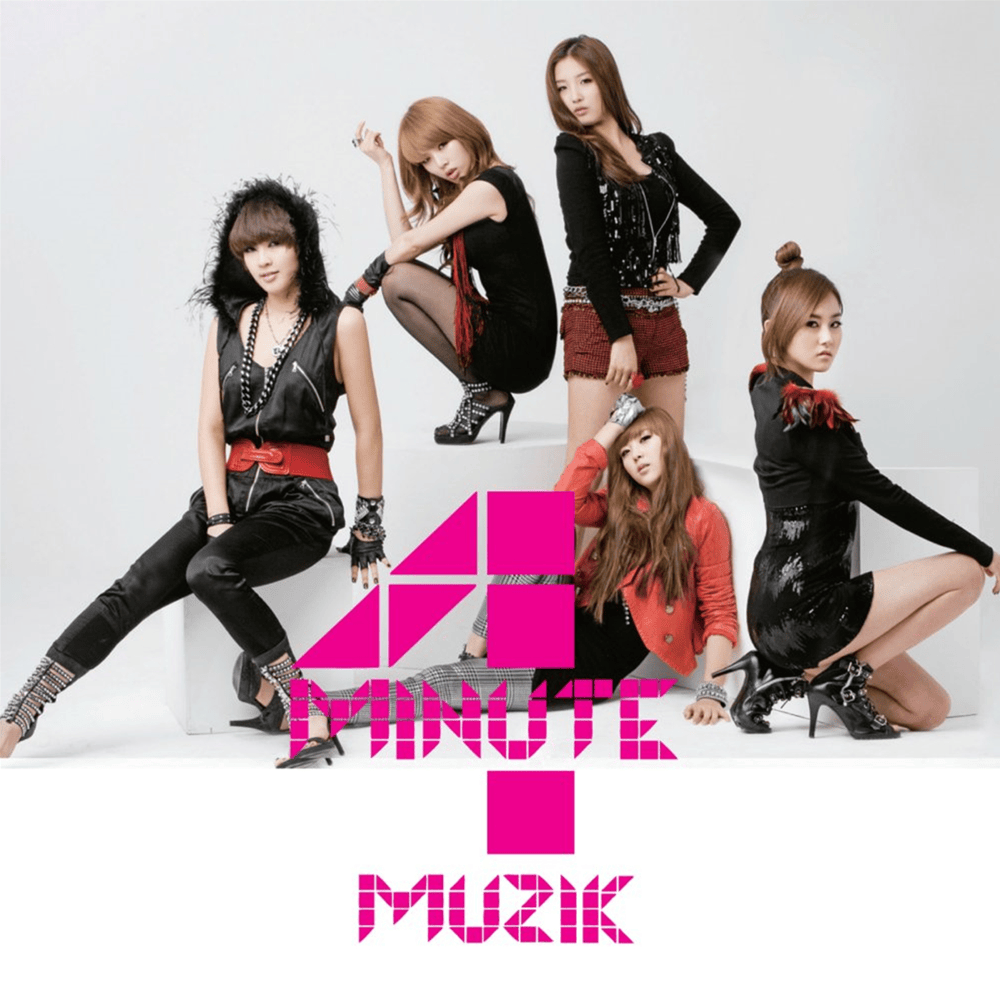 Album cover art for "Muzik (Japanese Version)" by 4Minute