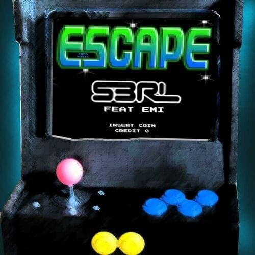 Album cover art for "Escape" by S3RL & Emi (Emily Mills)