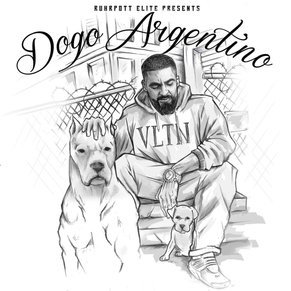 Album cover art for "DOGO ARGENTINO" by Fard
