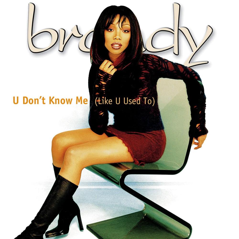 Album cover art for "U Don’t Know Me (Like U Used To)" by Brandy