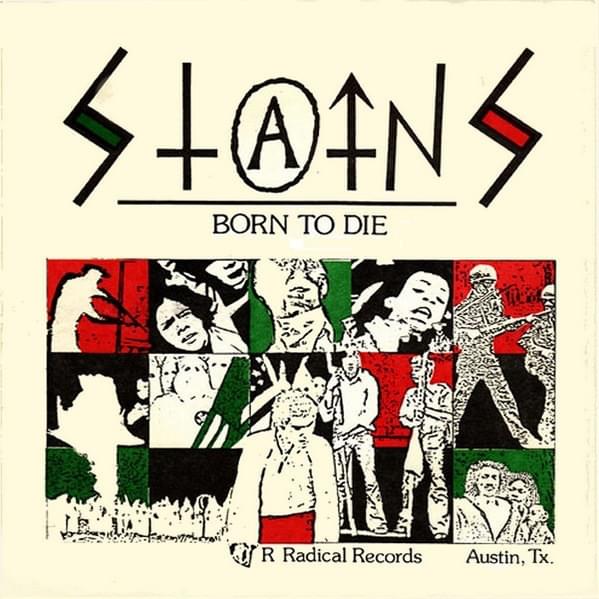 Album cover art for "Born to Die (Stains 7")" by MDC