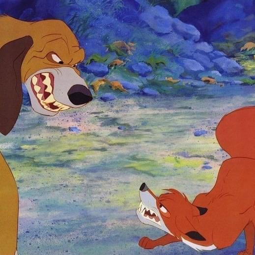 Album cover art for "The Fox and the Hound" by Radiarc