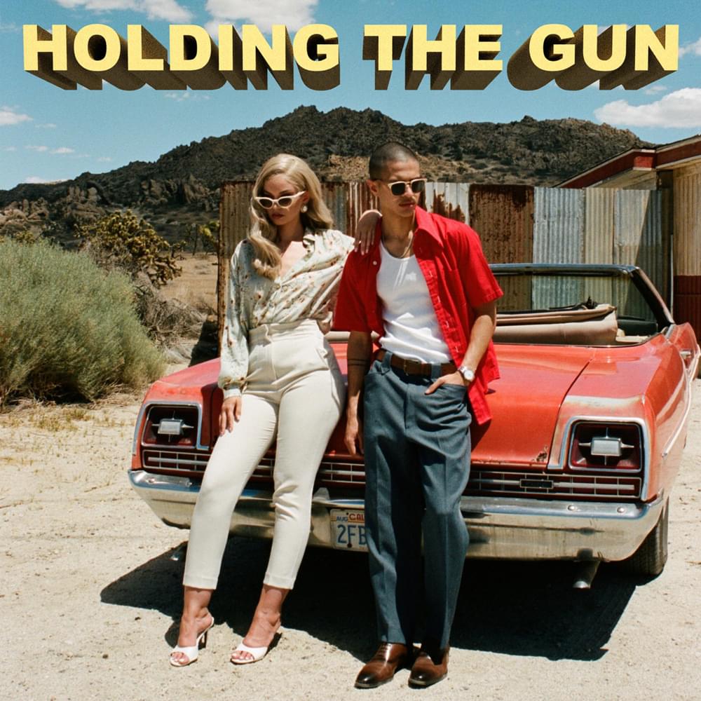 Album cover art for "Holding the Gun" by Sabrina Claudio